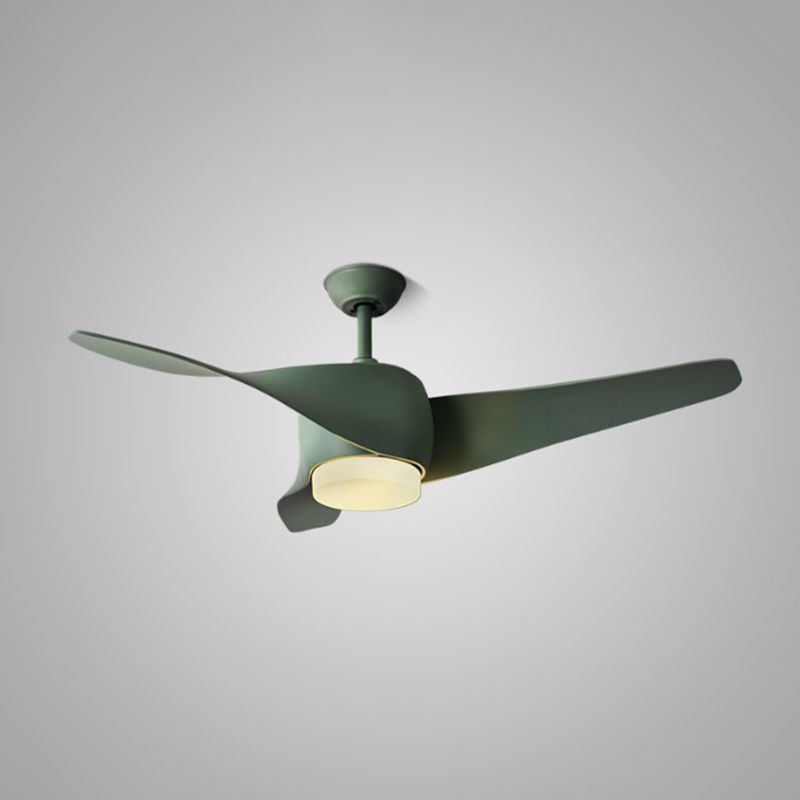 Fan Shape Metal Ceiling Fan Kid Style 1 Light Ceiling Fans Fixtures