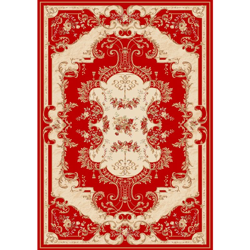 Tapis de décoration de maison vintage Multi-couleur motif floral moquette Polypropylène non glissant le tapis adaptation aux animaux de compagnie