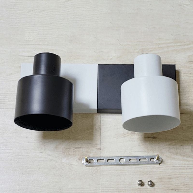 Industrial Vanity Light Simplicity 2 Light Wall Light Sconce for Washroom