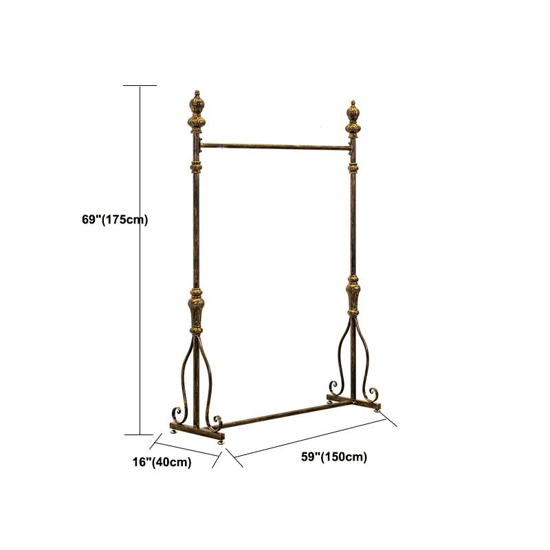 Modern Mental Hall Stand with Drawer Storage Shelf Coat Hanger