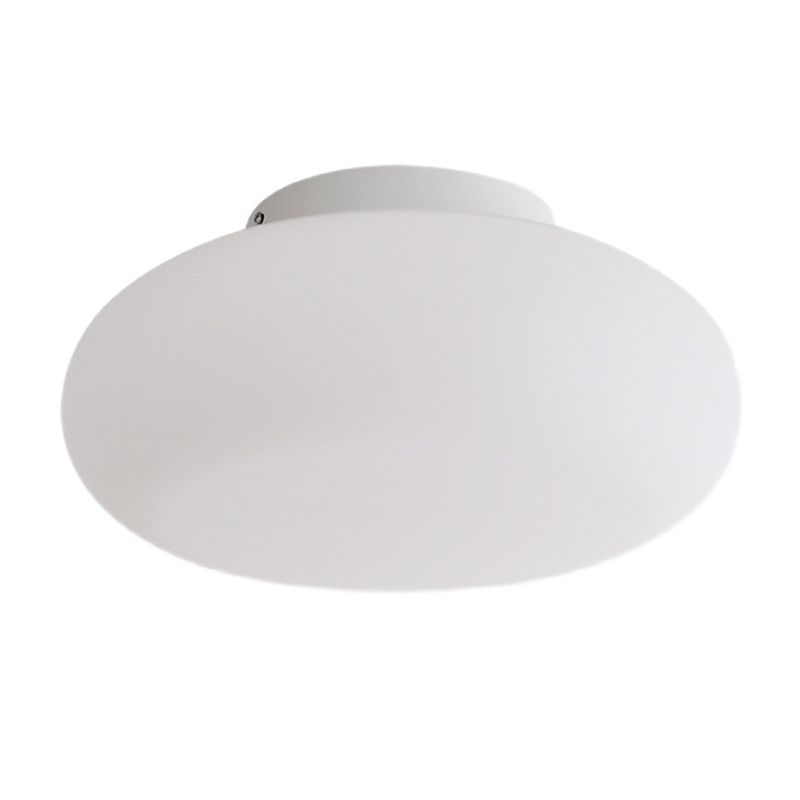 White Flush Mount Lighting Modern Metal Ceiling Light for Hallway