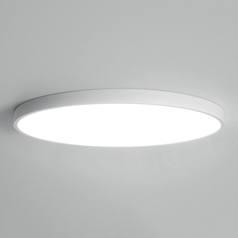 White LED Ceiling Light Contemporary Flush Mount Lighting for Hallway