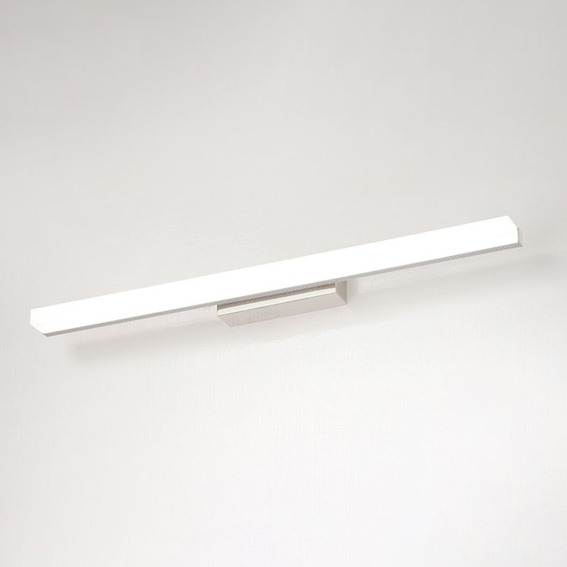 Luz ajustable Minimalismo moderno Tocador de baño Luz lineal LED LEDLIC LUCHENES EN CROME