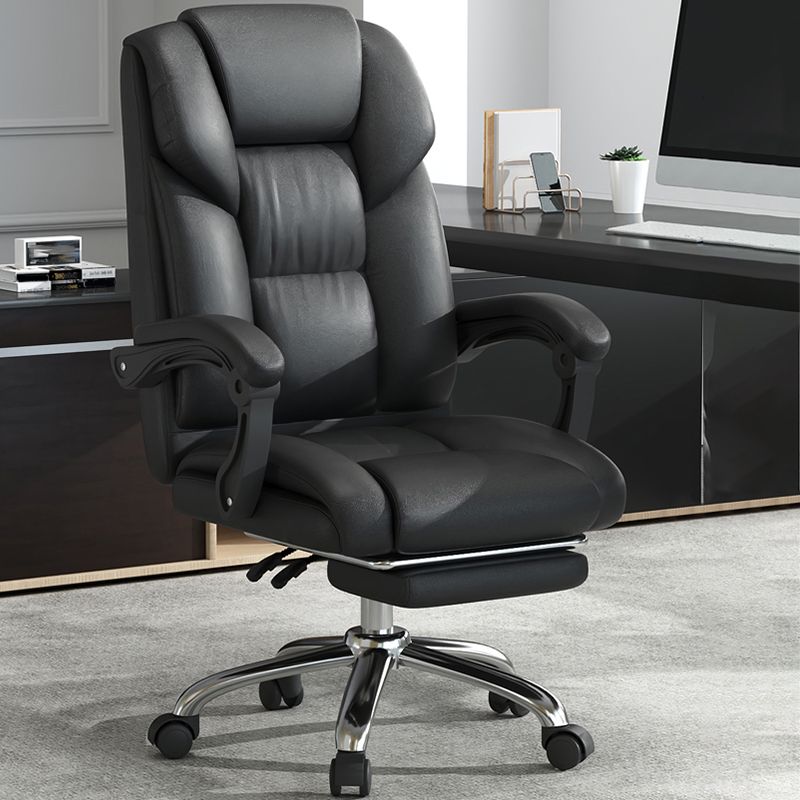 Swivel Arm Accent Chair Contemporary Office Chair for Living Room