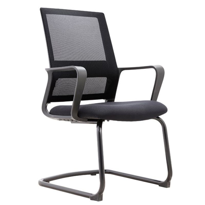 Contemporary High Back Arm Chair Ergonomic No Wheels Desk Chair