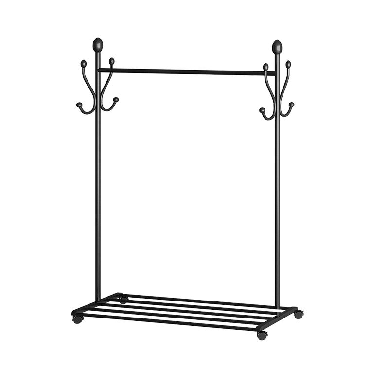 Industrial Hall Stand Metal Shelving Included Free Standing Coat Rack