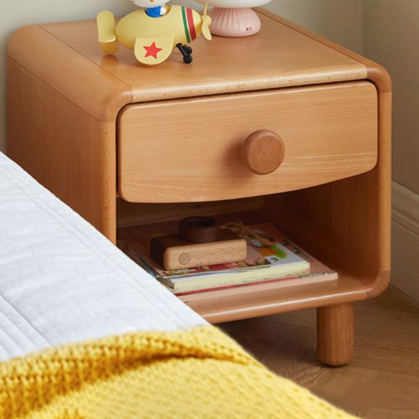 Wooden Bedside Table for Nursery Modern & Contemporary Kids Nightstand