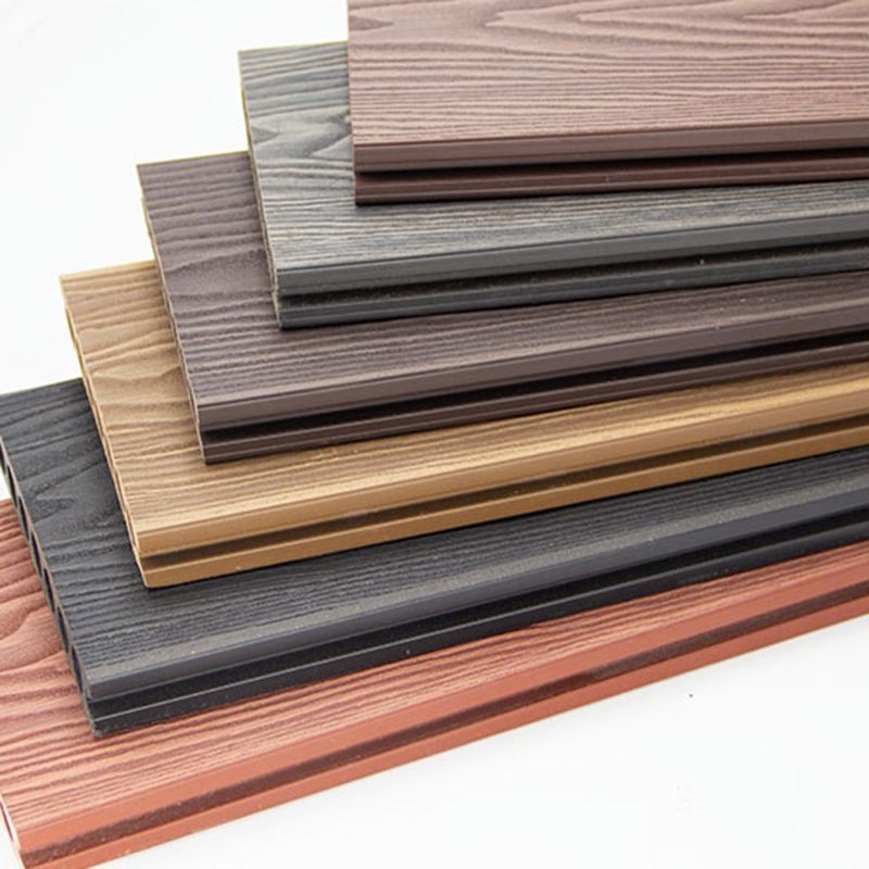 Deck Plank Wooden Waterproof Snapping Embossed Decking Tiles