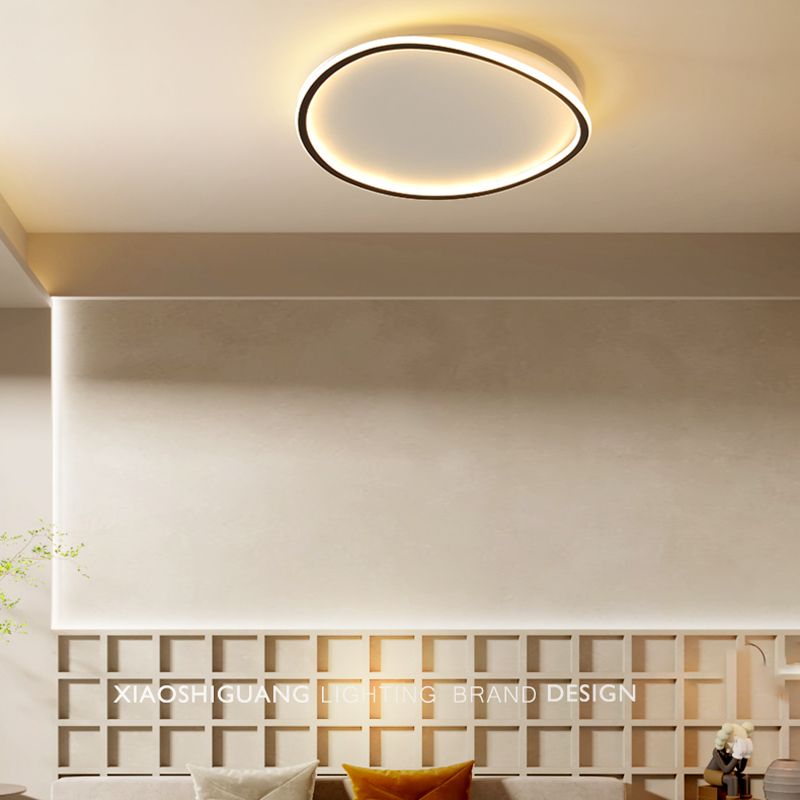 Round Led Flush Mount Ceiling Fixture Modern Flush Mount Ceiling Light