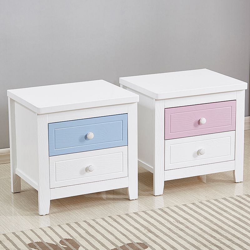 Wooden Accent Table Nightstand Modern Nightstand for Bedroom