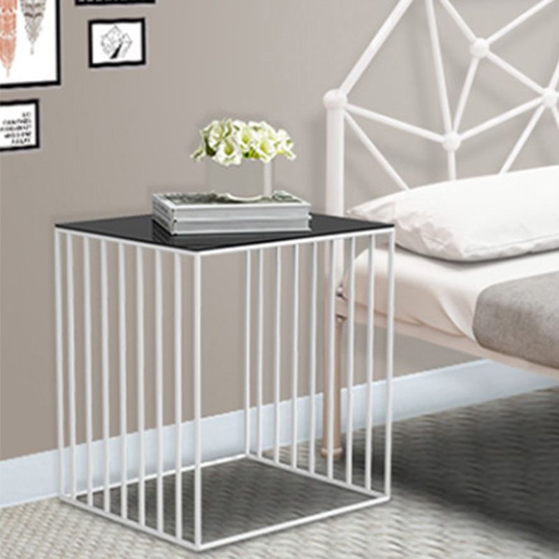 Metal Bedside Cabinet Open Storage Bedside Cabinet for Bedroom