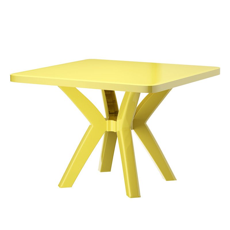 Plastic Garden Table Modern Simple Household Food Stall Dining Table