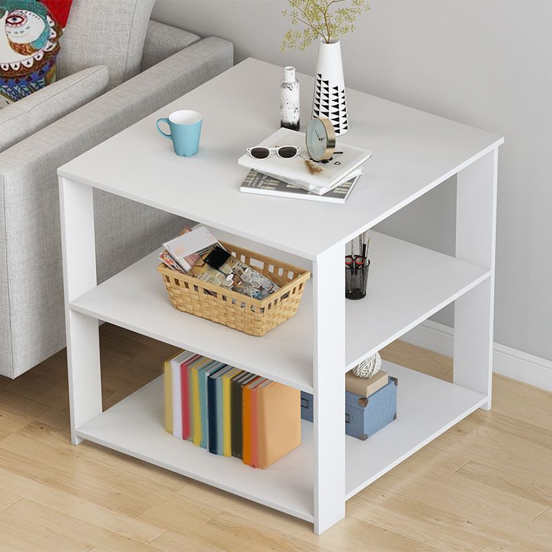 Engineered Wood Bookshelf  Standard Scandinavian Open Back Bookcase