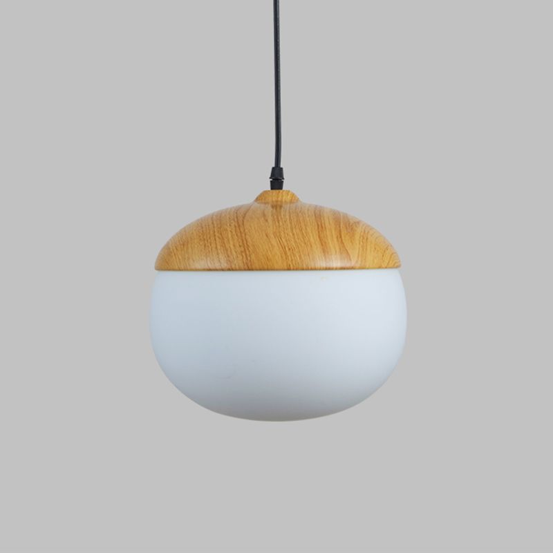 Wood Hanging Pendant Light Nordic-Style Suspension Pendant Light