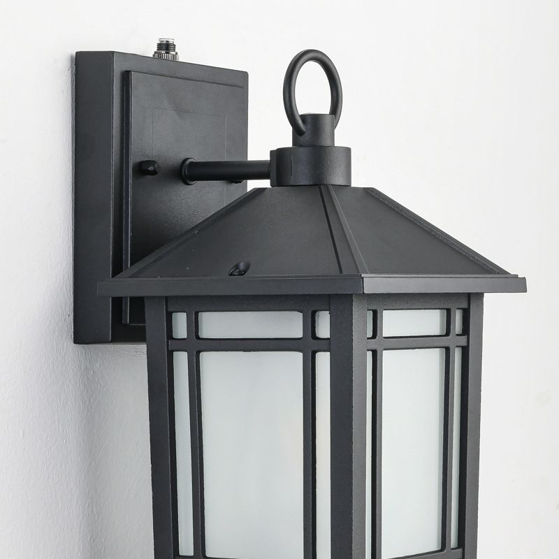 Black Industrial Sconce Light Fixtures Wrought Iron Wall Lamp Sconce for Hallway