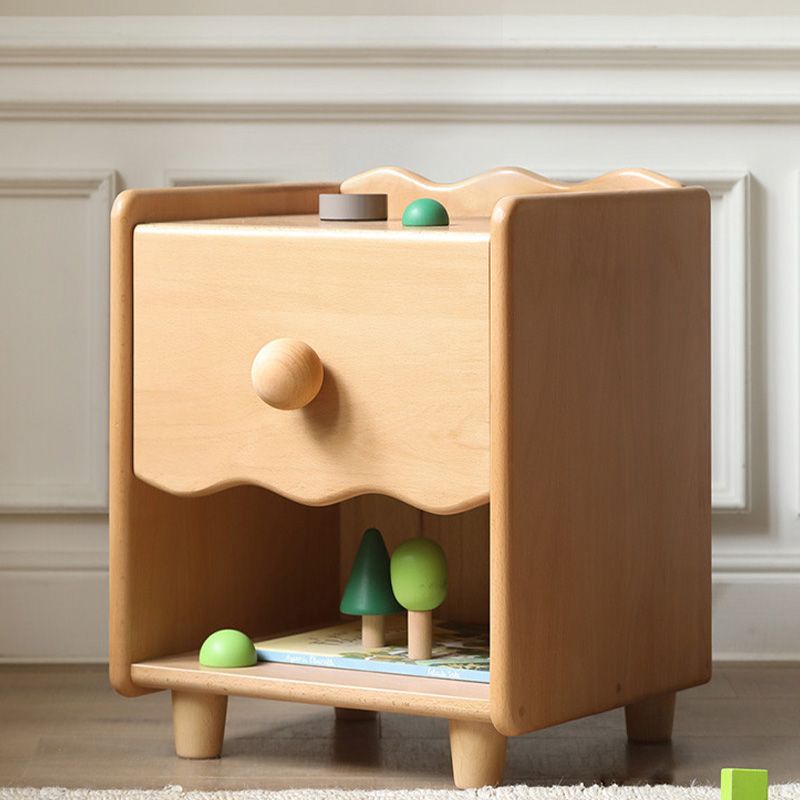 Light Wood Bedside Table for Nursery Modern & Contemporary Nightstands