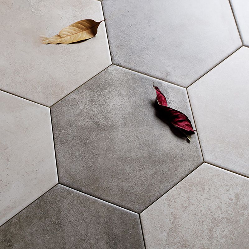 Modern Style Square Floor Tile Straight Edge Waterproof Concrete Floor Tile