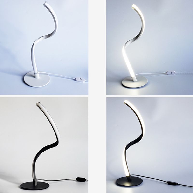 Minimalist Aesthetic Nightstand Light Bare Branch LED Table Light with Acrylic Shade