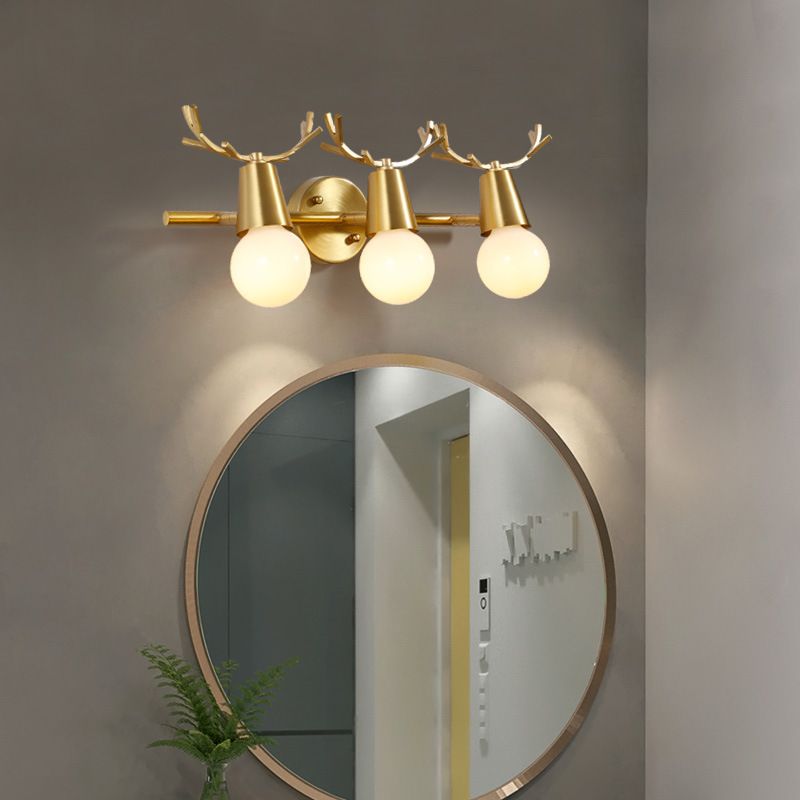 Unique Shape Wall Light Fixture Modern Wall Mounted Lighting for Washroom