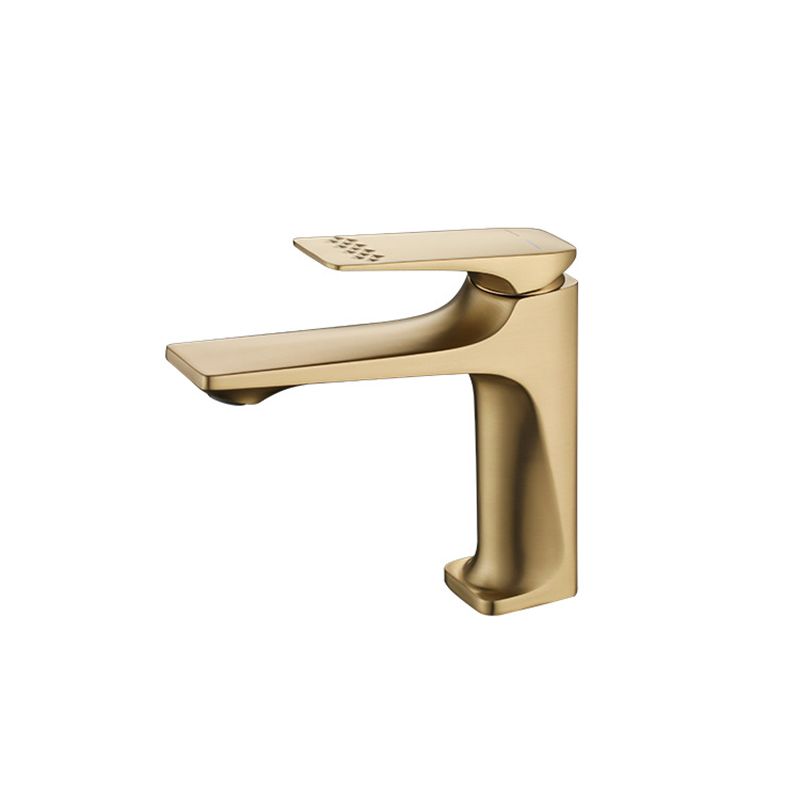 Modern Bathroom Faucet Brass Low Arc Lever Handles with Water Hose Sink Faucet