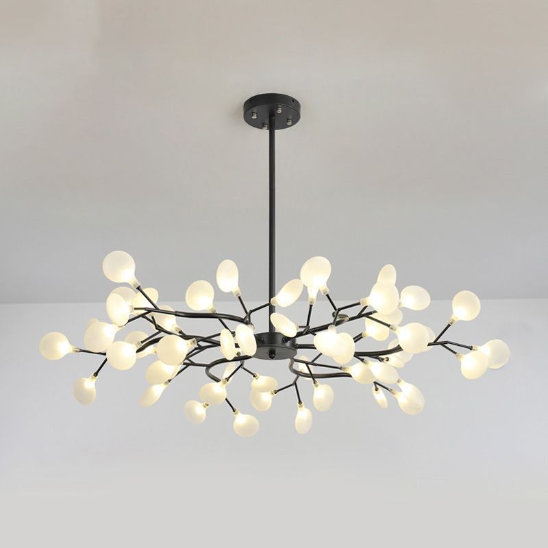 Chandelier de lustre en métal moderne en forme de branche LED ARRIMME LEMPORT