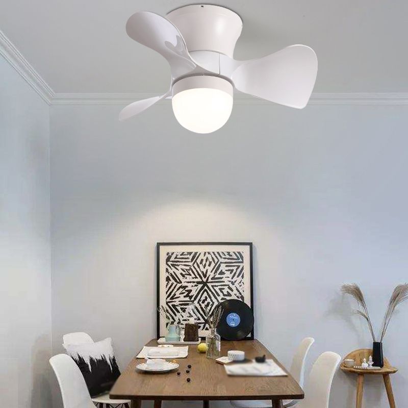 Nordic Style Ceiling Fan Lamp Ball Shape Ceiling Fan Light for Children's Room