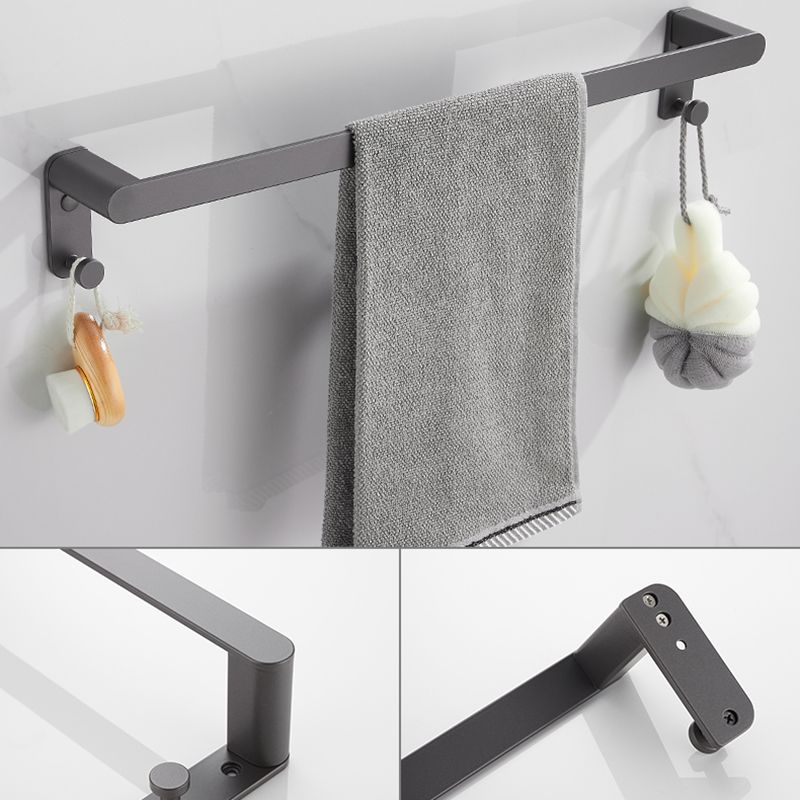 Grey Bathroom Accessory Kit Modern Bathroom Accessories Hardware Set