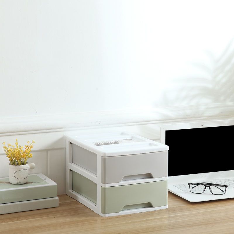 Modern Plastic Cabinet Drawers Storage Filing Cabinet for Office