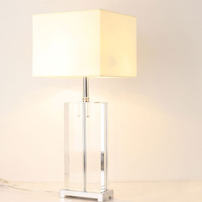 Distanza ombreggiata Light MODER MODERNA MODICA 2 10,5 "/13" Lampada da tavolo larga con catena a trazione