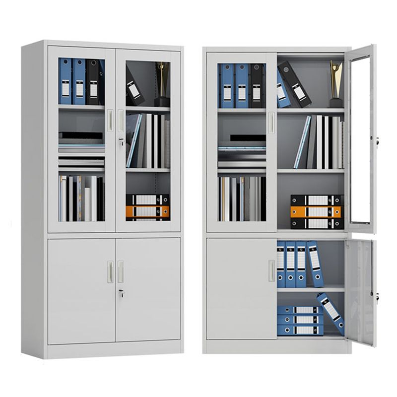 Modern Vertical Cabinet Metal Filing Cabinet with Lock and Storage