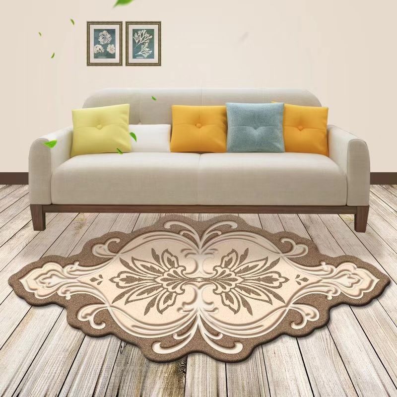 Chinoiserie Home Decoration Rug Novelty Ethnic Print Indoor Carpet Polyester Washable Area Rug