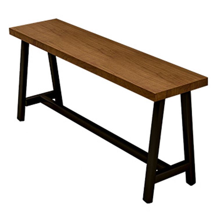 Industrial Dining Table Wooden Bar Counter Table for Kitchen