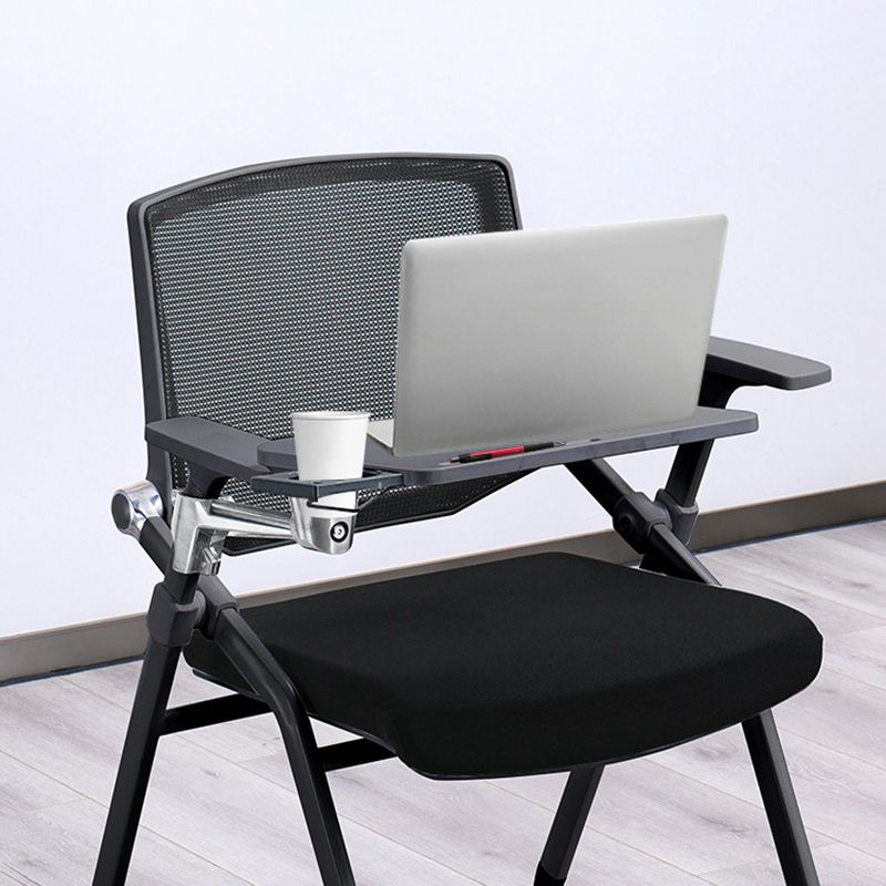 Modern Style Conference Chair with Mid Back Ergonomic Office Chair with Metal Frame