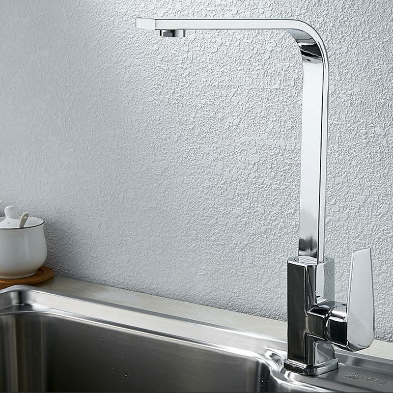 1-Handle Faucets Stainless Steel Touchless with Water Dispenser Standard Kitchen Faucets