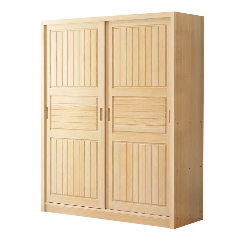 Modern Style Kid's Wardrobe Solid Wood Wardrobe Closet for Bedroom