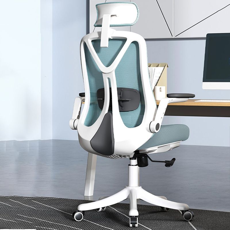 Removable Arms Office Chair Tilt Mechanism No Distressing Slide Chair with Wheels