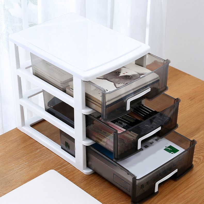 Transparent Filing Cabinet Plastic Drawers Vertical Contemporary Filing Cabinet