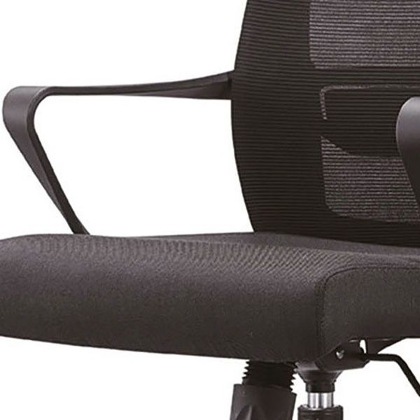 Contemporary Breathable AirGrid Desk Chair Microfiber Conference Arm Chair