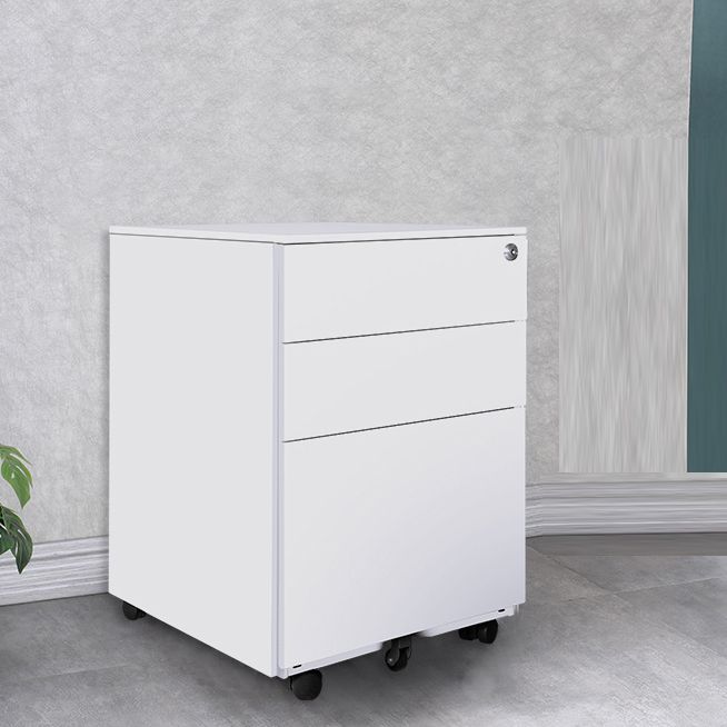 Industrial Metal Cabinet Locking Drawers Filing Cabinet with Wheels