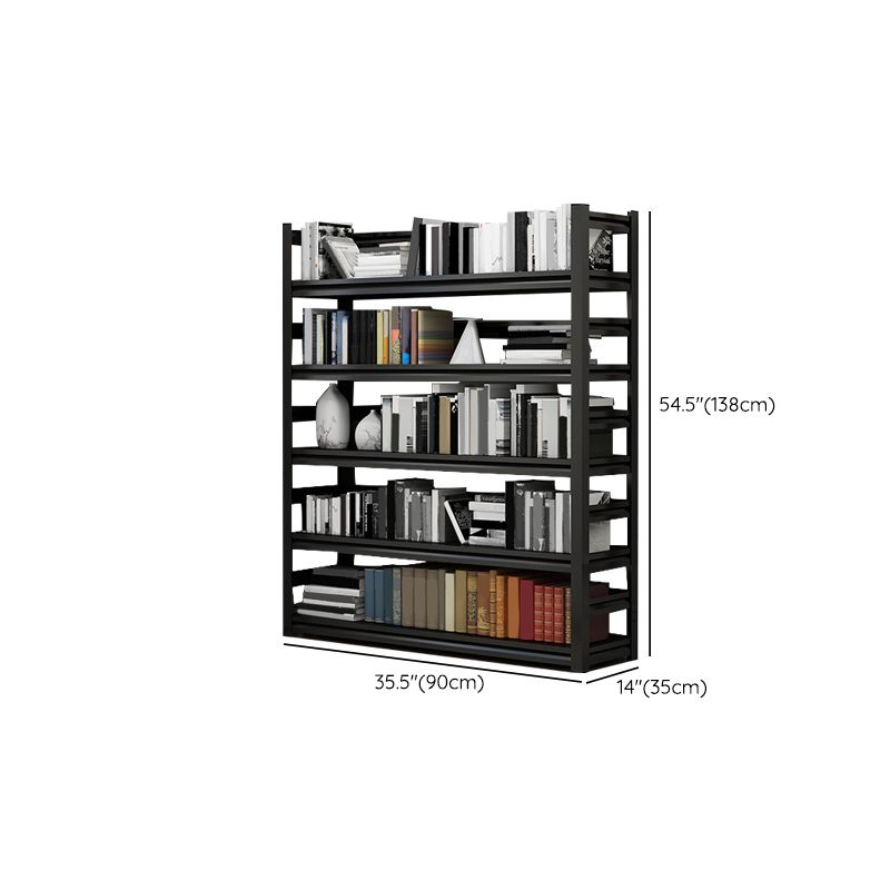 Industrial Freestanding Shelf Bookcase Stain Resistant Children's Bookshelf