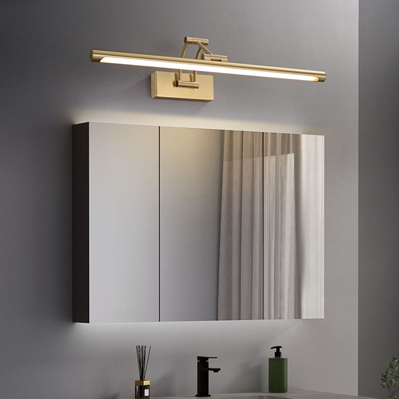 1-Light Linear Vanity Sconce Modern Style Metal Sconce Lights