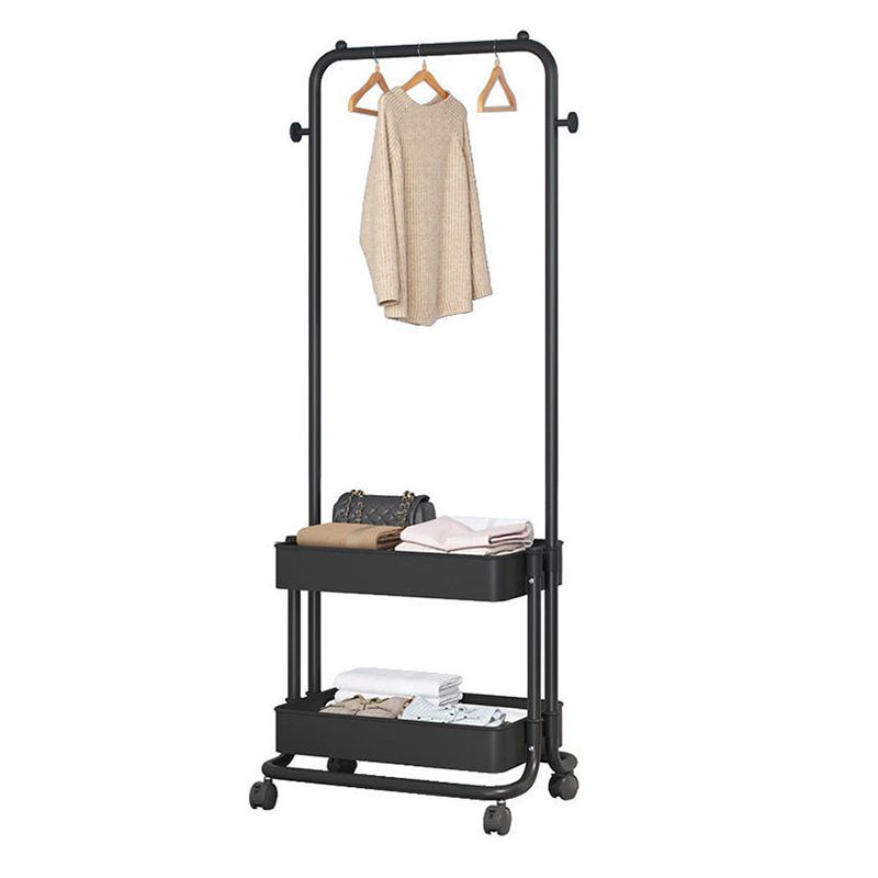 Industrial Coat Rack Storage Shelf Entryway Kit Coat Hanger for Living Room