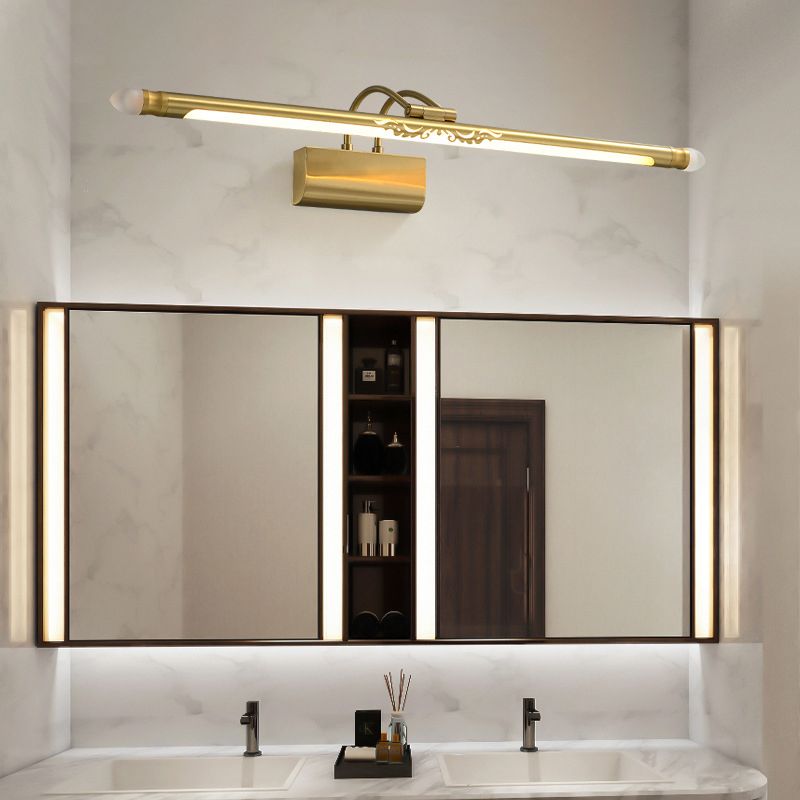 Multi-Light Geometric Vanity Mirror Lights Modern Style Metal Vanity Lights