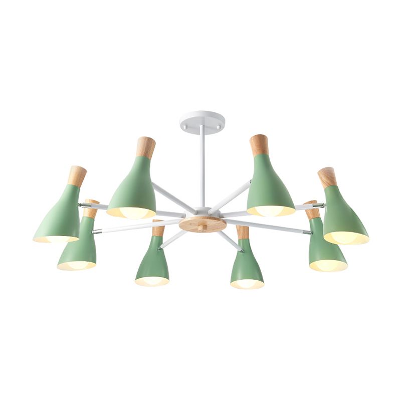 Bell Shape Chandelier Lights Contemporary Metal Chandelier Lighting