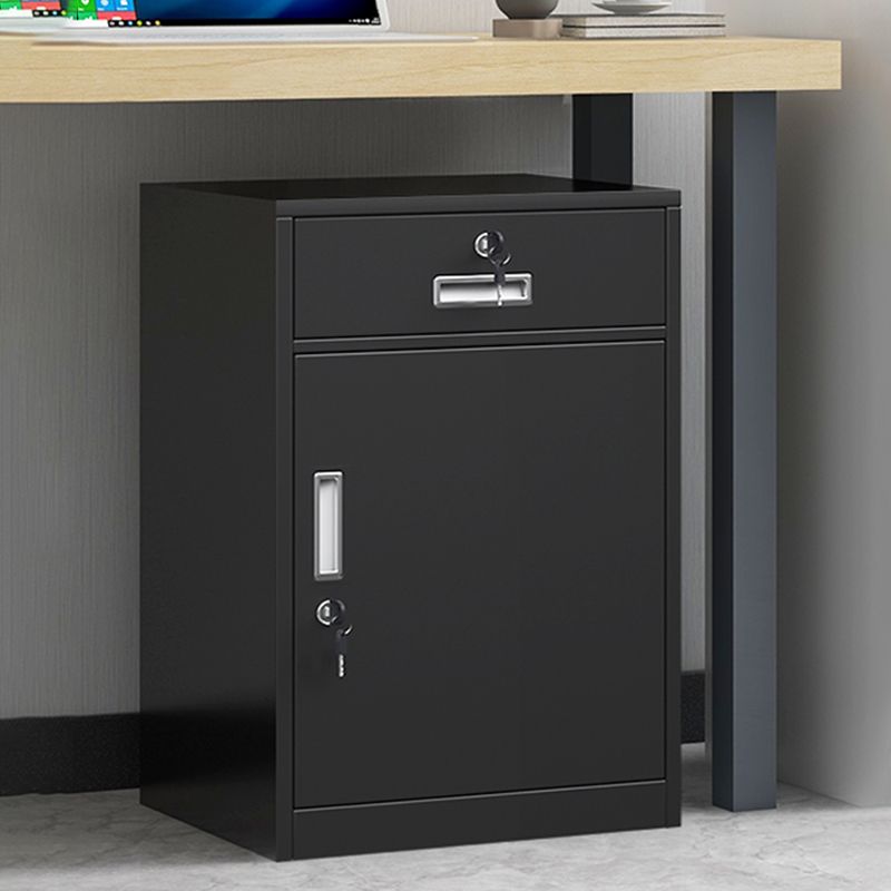 Vertical Filing Cabinet Contemporary Steel Fire-Resistant File Cabinet