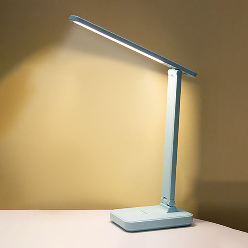 Lineare Nachttischlampe moderner Metall 1-Licht-Nachttisch-Lampe