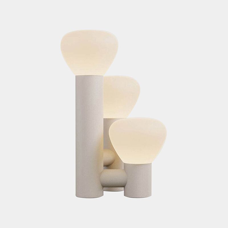 Multi Lights Geometric Night Table Lamps Modern Style Glass Table Lamp