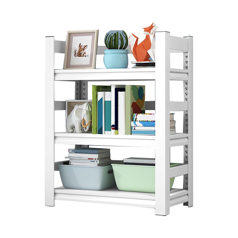 Metal Bookshelf, Multi Tiers Contemporary Bookcase for Living Room