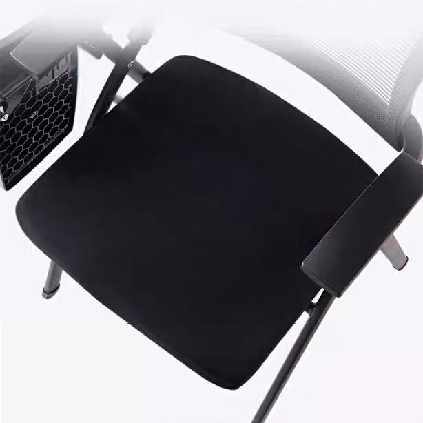 21" Wide Contemporary Desk Chair Black Low Back Conference Chair