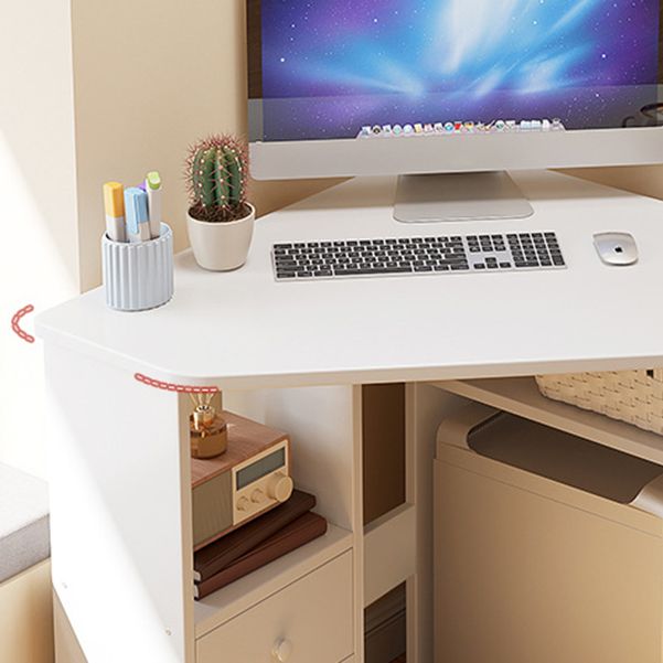 28.86-inch H Contemporary Computer Desk Manufactured Wood Corner Desk